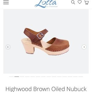 Lotta from Stockholm High Wood Brown Oiled Nubuck